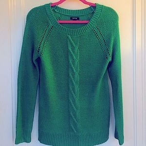 ⚡️SALE⚡️ APT 9 Green Cable Sweater